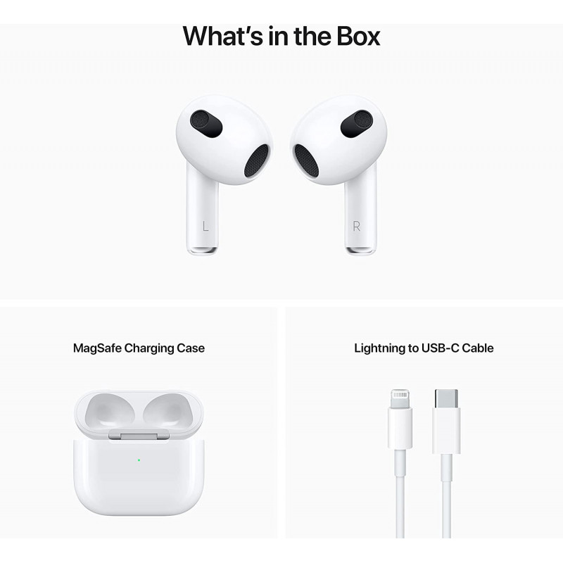 Écouteurs Apple AirPods 3 Blanc