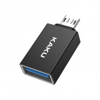 Adaptateur Kaku OTG Micro USB Vers USB 3.0 Noir