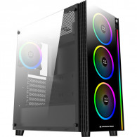 Boitier Gamer Xigmatek Posiedon RGB Noir (EN45143)
