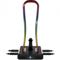 Support De Casque Spirit Of Gamer RGB Noir