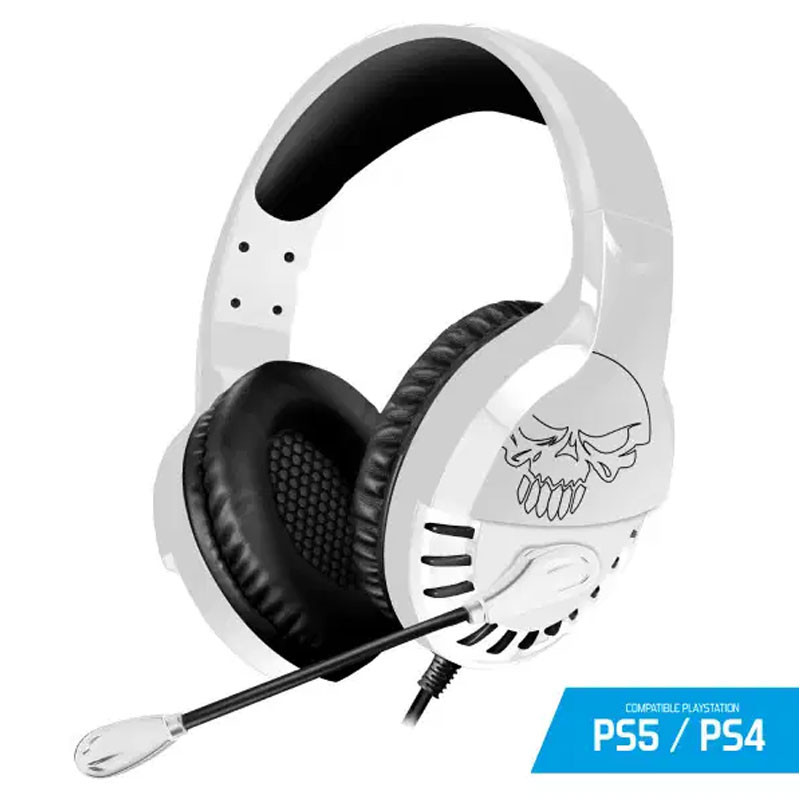 Casque Micro Spirit Of Gamer Pro-H3 PS5-PS4 Jack Blanc