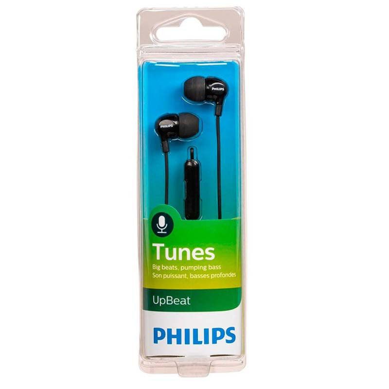 Ecouteurs Filaire PHILIPS Noir (SHE3555BK/00)