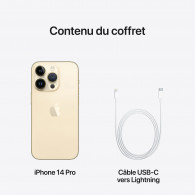 iPhone 14 Pro Max 128Go Gold iPhone 14 Pro Max 128Go Gold