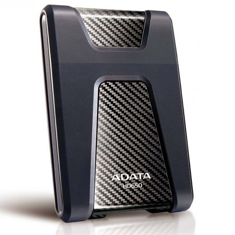 Disque Dur Externe ADATA HD650 4To USB 3.2 Noir (AHD650-4TU31-CBK)