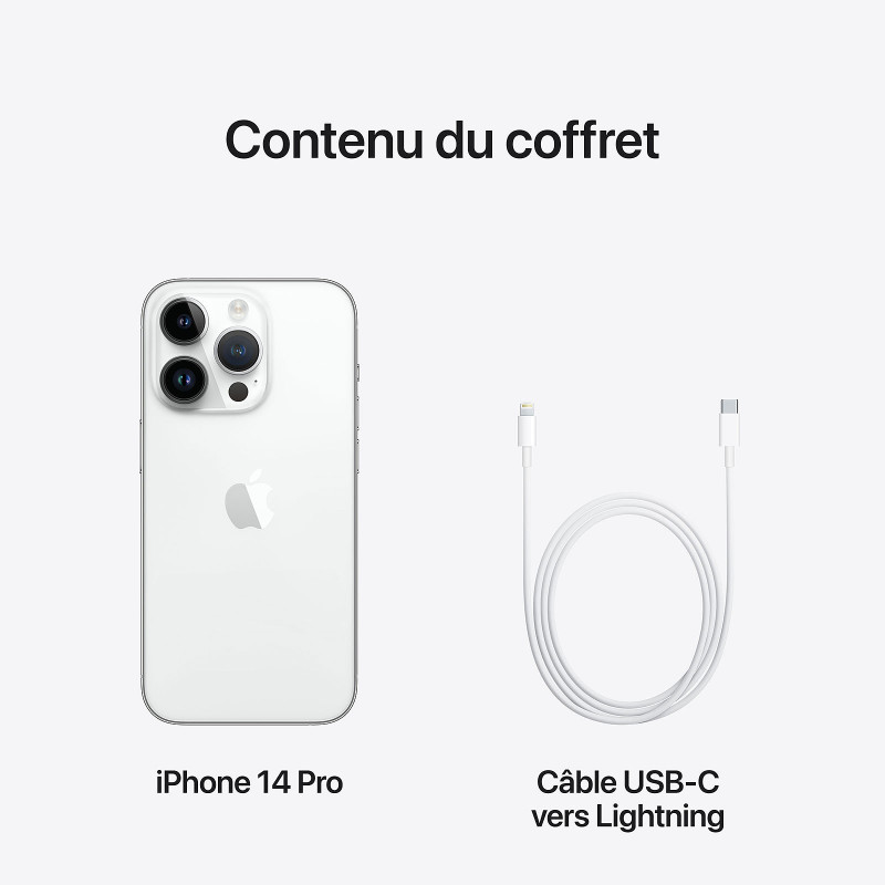 iPhone 14 Pro Max 256Go Silver