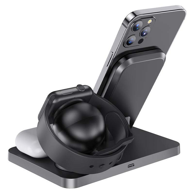 Station De Charge Sans fil Hoco CW33 Ultra-Charge