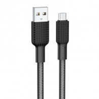 Câble Chargeur Hoco X69 USB Vers Micro USB Noir
