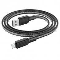 Câble Chargeur Hoco X69 USB Vers Micro USB Noir Câble Chargeur Hoco X69 USB Vers Micro USB Noir