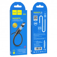 Câble Chargeur magnétique Hoco X52 USB Vers Type-C Noir Câble Chargeur magnétique Hoco X52 USB Vers Type-C Noir