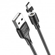 Câble Chargeur magnétique Hoco X52 USB Vers Micro-USB Noir