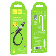Câble Chargeur magnétique Hoco X52 USB Vers Micro-USB Noir Câble Chargeur magnétique Hoco X52 USB Vers Micro-USB Noir