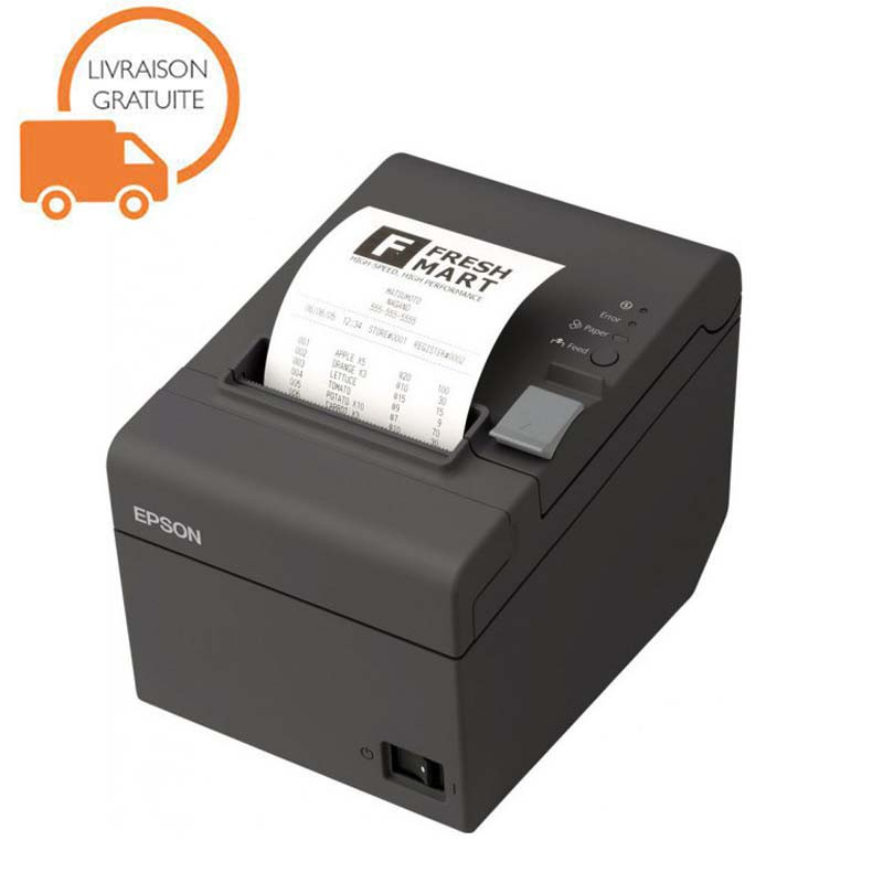 Imprimante de Ticket EPSON TM-T20II - Noir Imprimante de Ticket EPSON TM-T20II - Noir