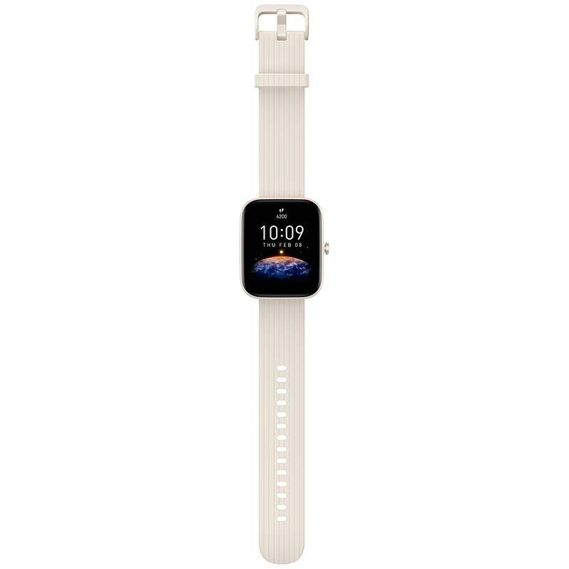 Montre Connectée Amazfit Bip 3 Pro Crème