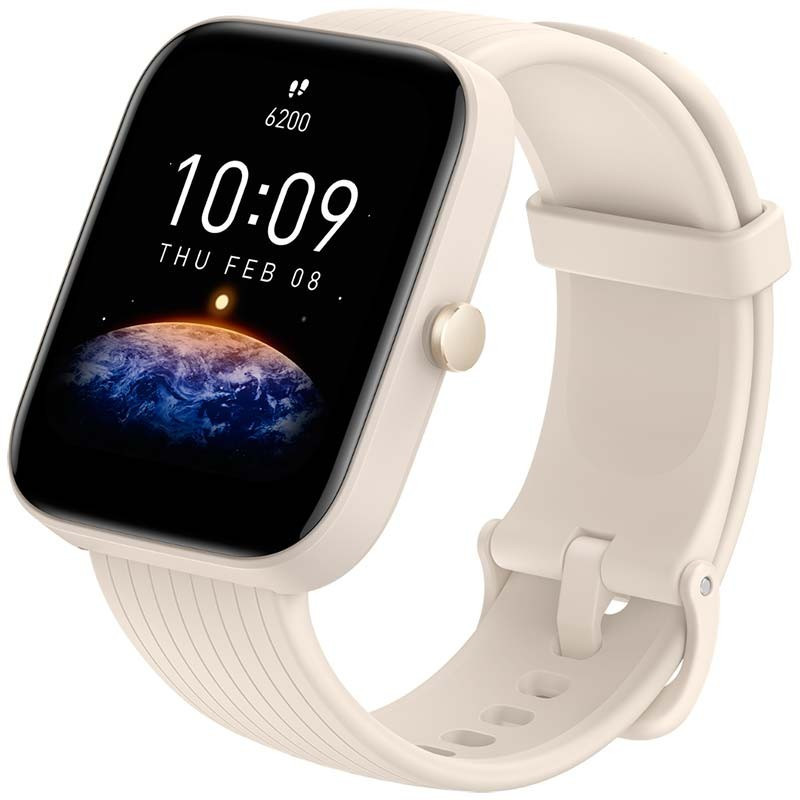 Montre Connectée Amazfit Bip 3 Pro Crème