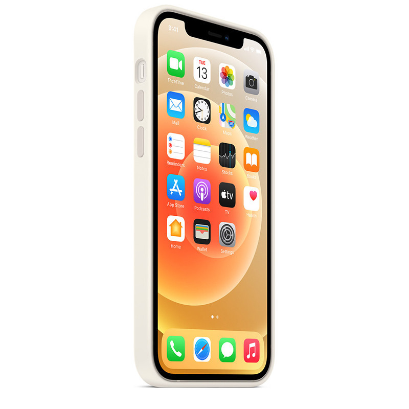 Coque De Protection Silicone Pour Iphone 14 Blanc