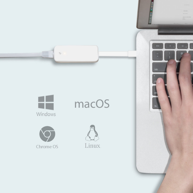 Adaptateur Réseau Tp-link USB Type-C Vers RJ45 Gigabit Ethernet