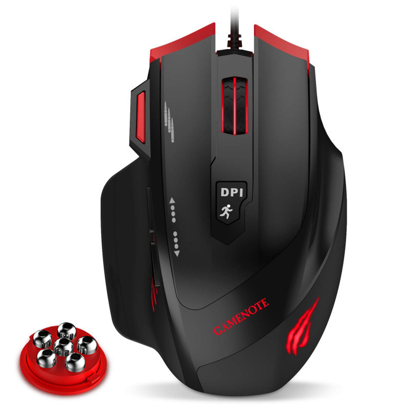 Souris Gaming Filaire Optique Havit MS1005 RGB Noir Souris Gaming Filaire Optique Havit MS1005 RGB Noir
