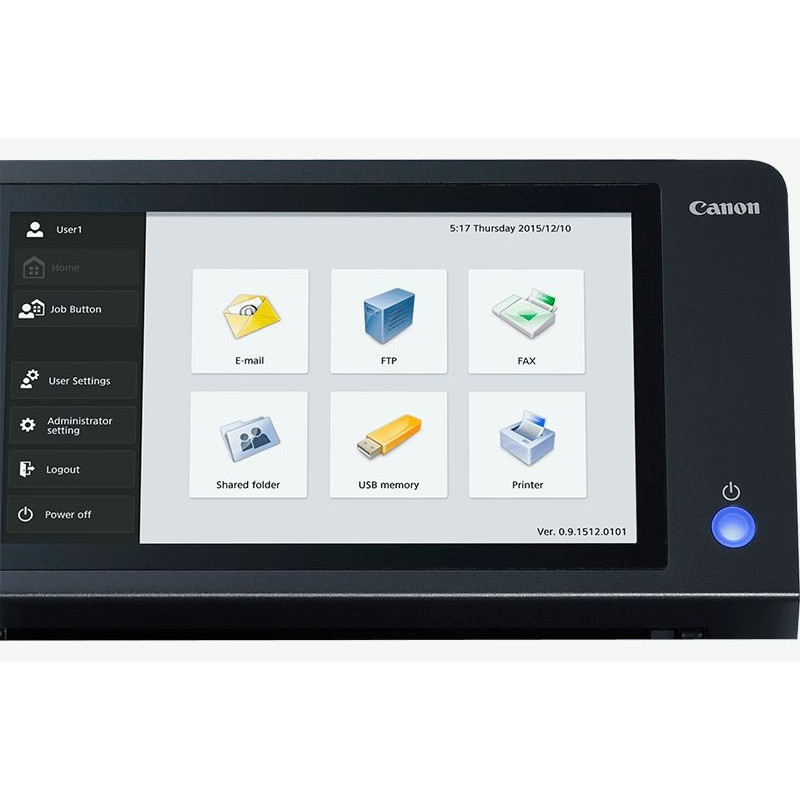 Scanner Canon ScanFront 400 Noir (1255C003AF)