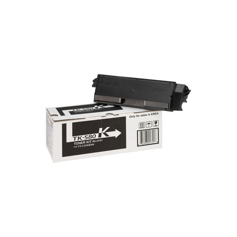 Toner Adaptable Kyocera TK-580K Noir