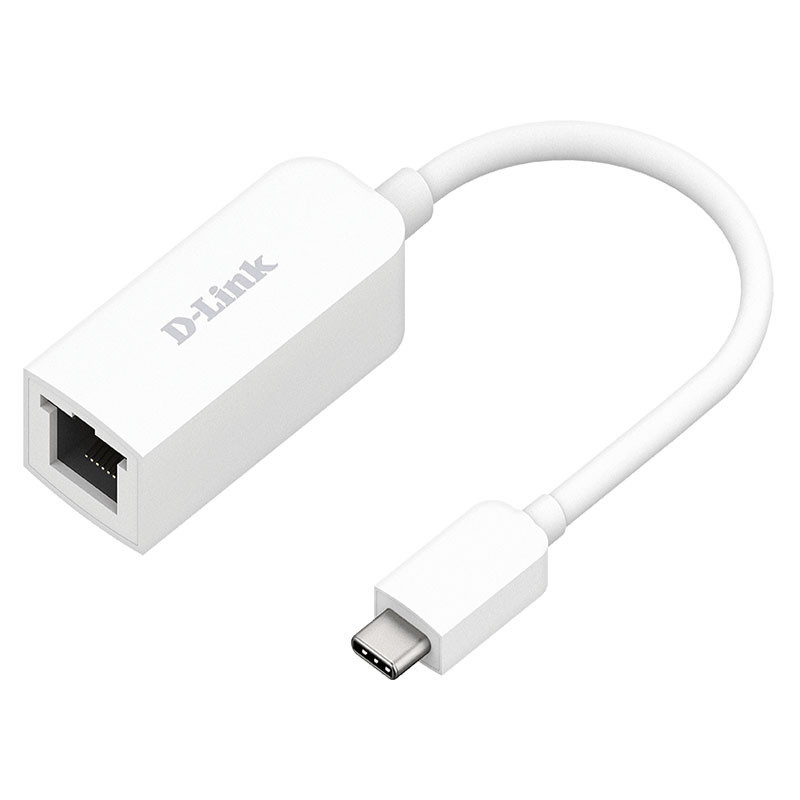 Adaptateur D-Link USB-C Vers Ethernet 2.5 G Adaptateur D-Link USB-C Vers Ethernet 2.5 G