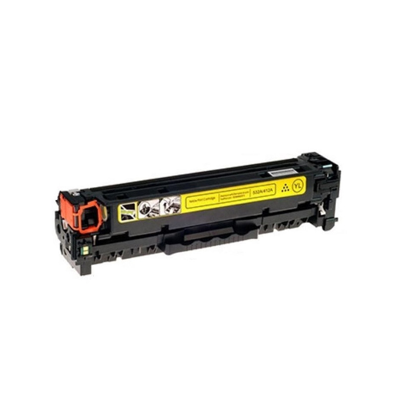Toner HP Laser Adaptable CF412A Jaune Toner HP Laser Adaptable CF412A Jaune