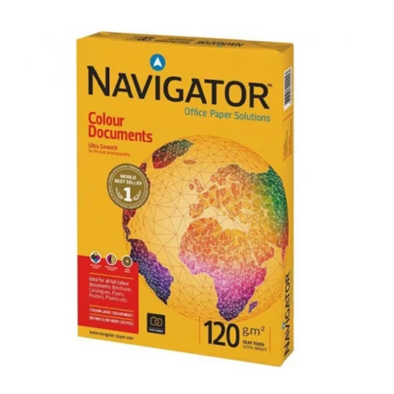 Rame Papier NAVIGATOR A4 120 g/m² Extra Blanc