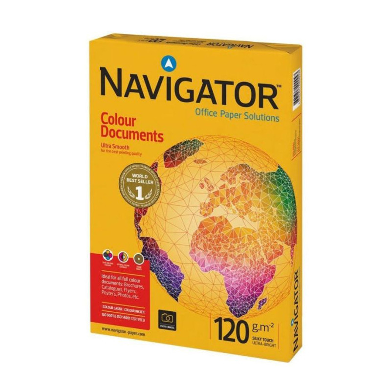 Rame Papier NAVIGATOR A3 120 Gr/m² Blanc