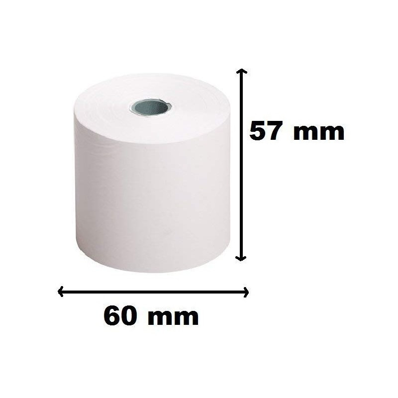 Rouleau De Papier Thermique 57 x 60 mm