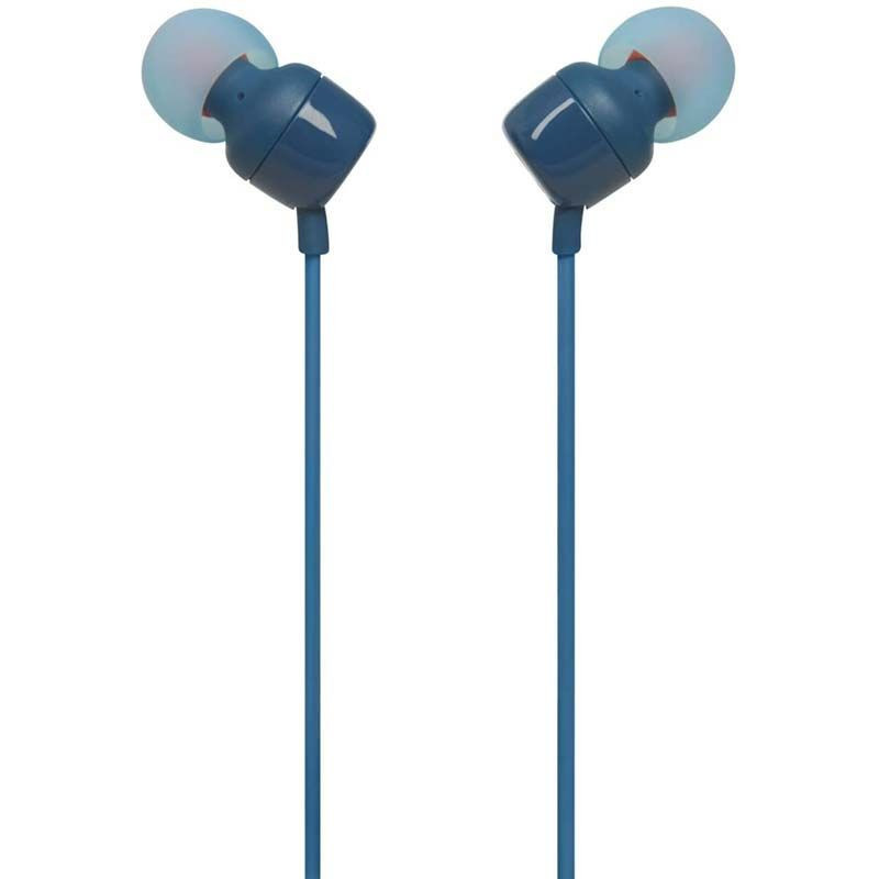 Écouteur JBL Intra-Auriculaire T110 - Bleu