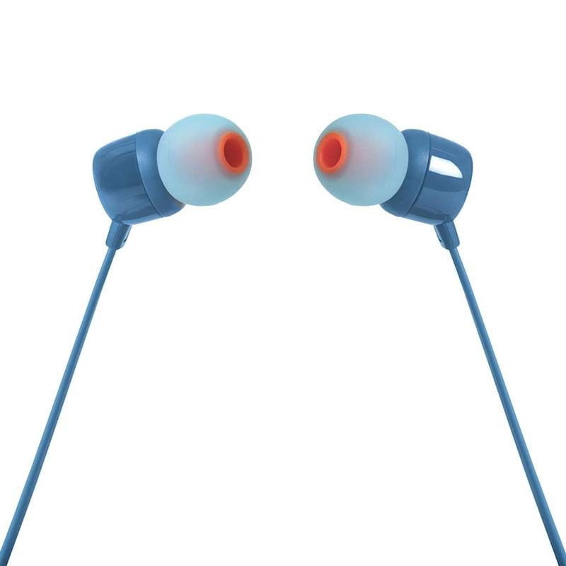 Écouteur JBL Intra-Auriculaire T110 - Bleu