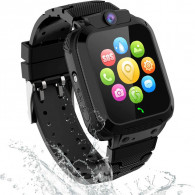 Montre Enfant Intelligente Connecté Gps Tracker- Noir