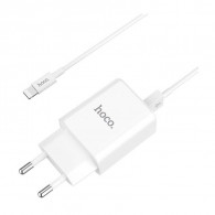 Chargeur Hoco C62A Pour IPhone - Blanc
