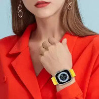 Montre Connectée EW08 Ultra Série 8 - Jaune