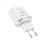Chargeur Borofone BA36A 1 Port USB Vers Type-C - Blanc Chargeur Borofone BA36A 1 Port USB Vers Type-C - Blanc