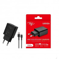 Chargeur Téléphone Itel + Cable U050IEA Black - Noir