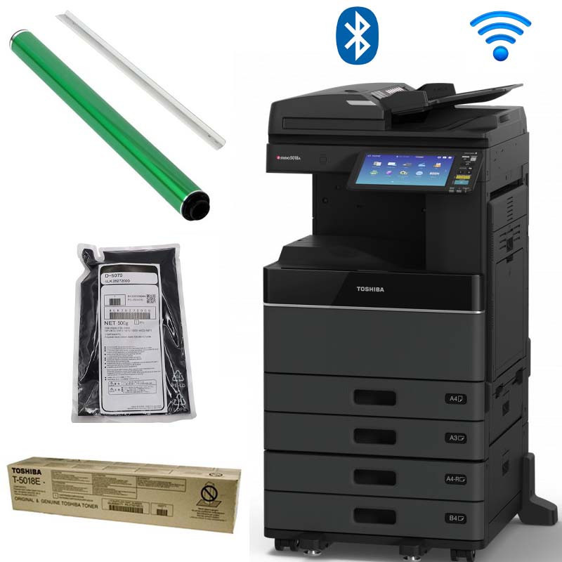 Photocopieur Multifonction Monochrome A3 Toshiba 2518A Wifi - Noir Photocopieur Multifonction Monochrome A3 Toshiba 2518A Wifi - Noir