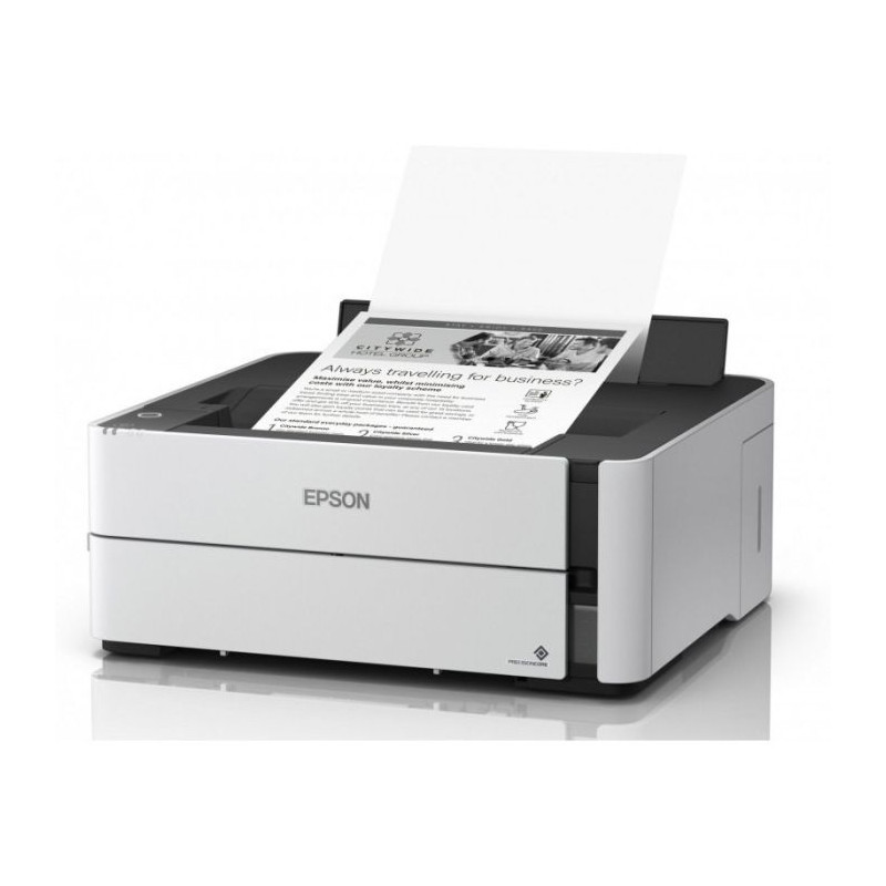 Imprimante Jet D'encre Epson Ecotank ET-M1170 Monochrome WiFi - Noir & Blanc (C11CH44403)