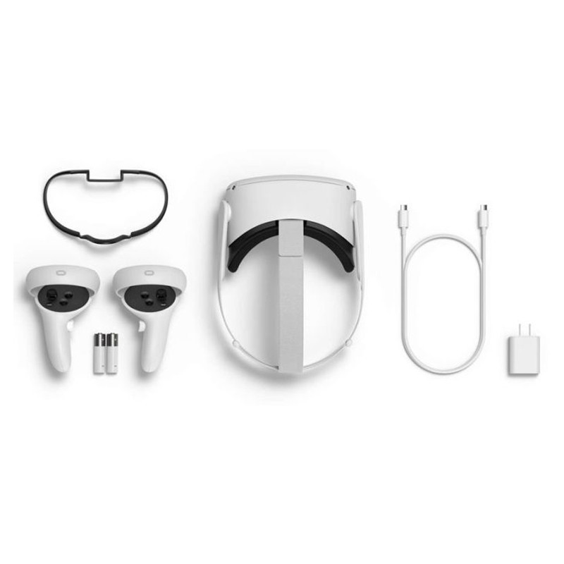 Casque De Réalité Virtuelle OCULUS Quest 2 Tout En Un 256Go - Blanc