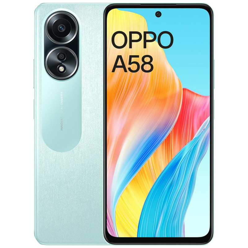 Smartphone Oppo A58 8Go 128Go Vert Smartphone Oppo A58 8Go 128Go Vert