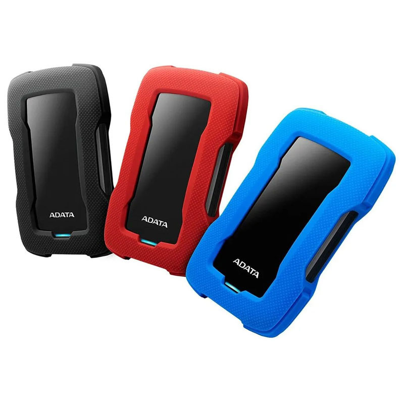 Disque Dur Externe Anti-Choc ADATA HD330 2To 2.5" USB 3.1 Bleu