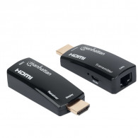 Kit Compact Manhattan 207539 HDMI sur Ethernet Extender 1080p Kit Compact Manhattan 207539 HDMI sur Ethernet Extender 1080p
