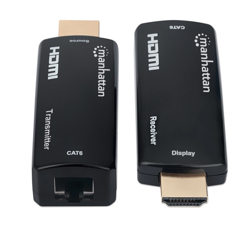 Kit Compact Manhattan 207539 HDMI sur Ethernet Extender 1080p Kit Compact Manhattan 207539 HDMI sur Ethernet Extender 1080p