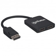 Adaptateur Manhattan DisplayPort Vers Double HDMI - MST Hub