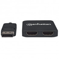 Adaptateur Manhattan DisplayPort Vers Double HDMI - MST Hub