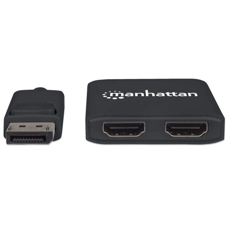 Adaptateur Manhattan DisplayPort Vers Double HDMI - MST Hub