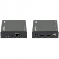Kit d'Extension KVM HDMI Manhattan 1080p sur IP Noir Kit d'Extension KVM HDMI Manhattan 1080p sur IP Noir