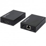 Kit d'Extension HDMI Manhattan 4K à 30 Hz sur Ethernet Noir Kit d'Extension HDMI Manhattan 4K à 30 Hz sur Ethernet Noir