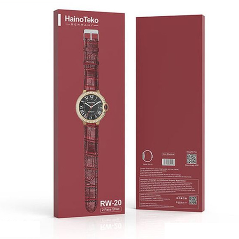 Smart Watch Haino Techo Rw20 Rouge & Noir