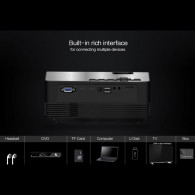Vidéo Projecteur LED Volto SUN 600 Noir en Tunisie Vidéo Projecteur LED Volto SUN 600 Noir en Tunisie