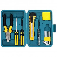 Boite À Outils Maintenance 11 Pièces - Bleu & jaune